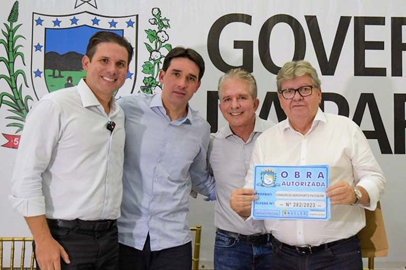 Novo aeroporto de Patos terá investimentos de mais de R$ 35 mi
